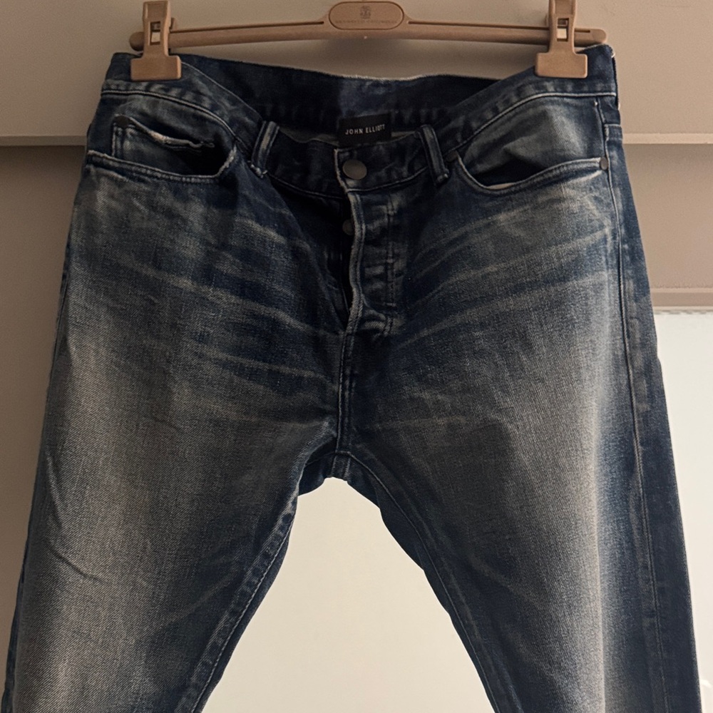 John Elliott Blue Slim Men's Jeans